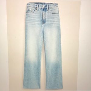 Extra High-Waisted Wide Leg Jeans